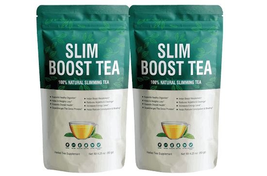 Slim Boost Tea product packages